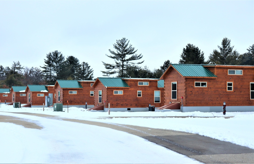 Cabins at Fort McCoy's Pine View Campground