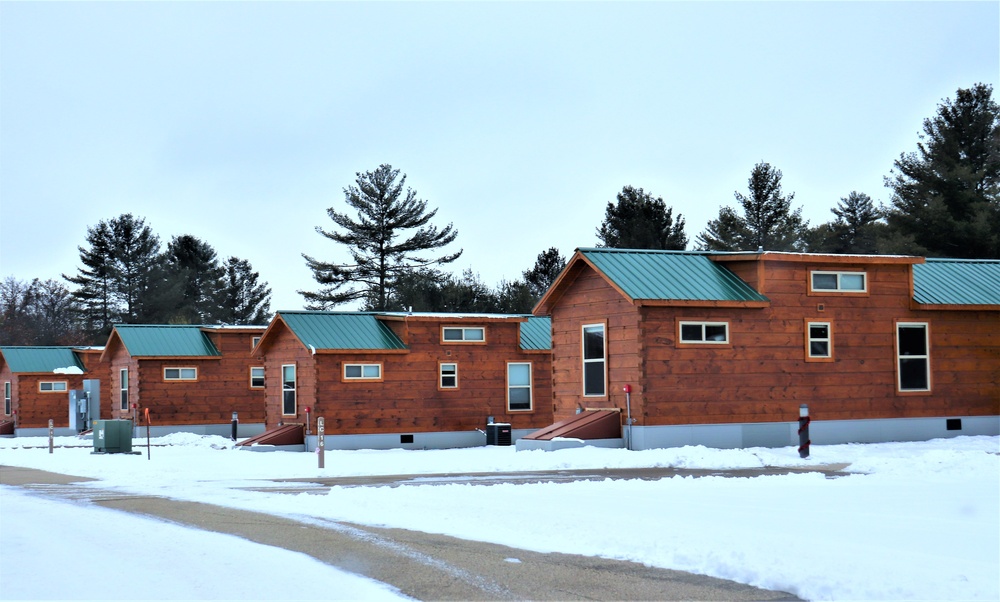 Cabins at Fort McCoy's Pine View Campground