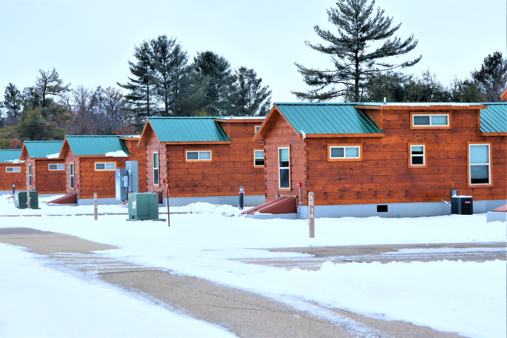 Cabins at Fort McCoy's Pine View Campground