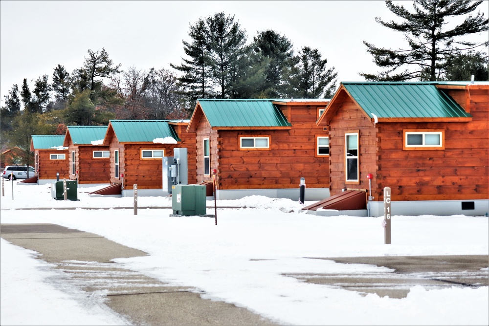 Cabins at Fort McCoy's Pine View Campground