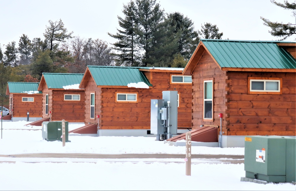 Cabins at Fort McCoy's Pine View Campground