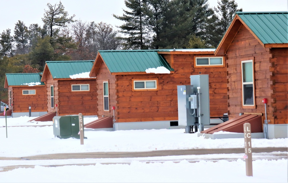 Cabins at Fort McCoy's Pine View Campground