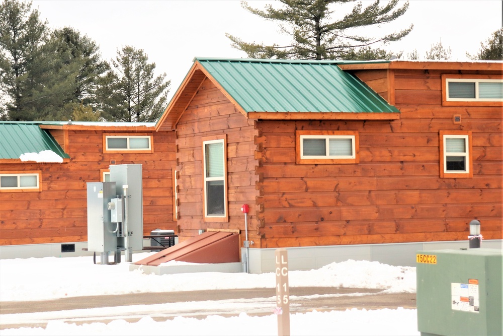 Cabins at Fort McCoy's Pine View Campground