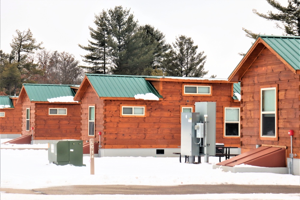 Cabins at Fort McCoy's Pine View Campground