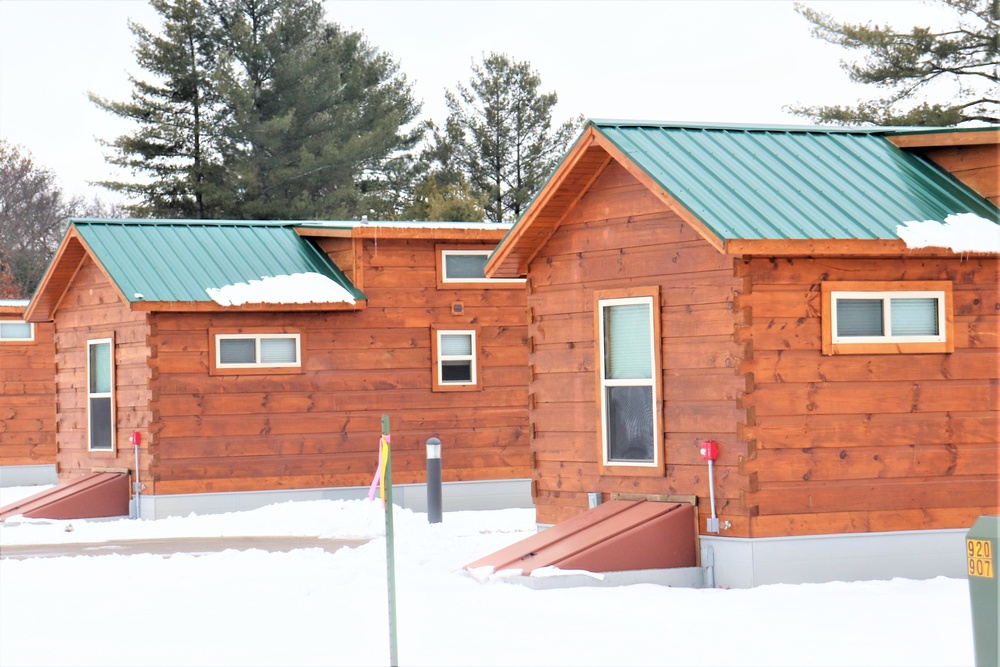 Cabins at Fort McCoy's Pine View Campground