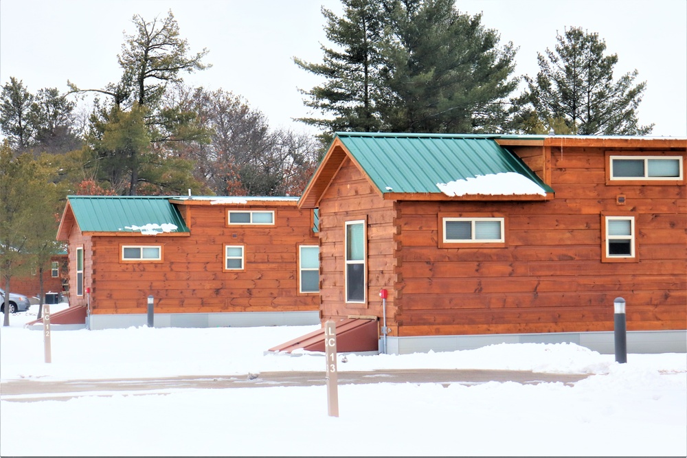 Cabins at Fort McCoy's Pine View Campground