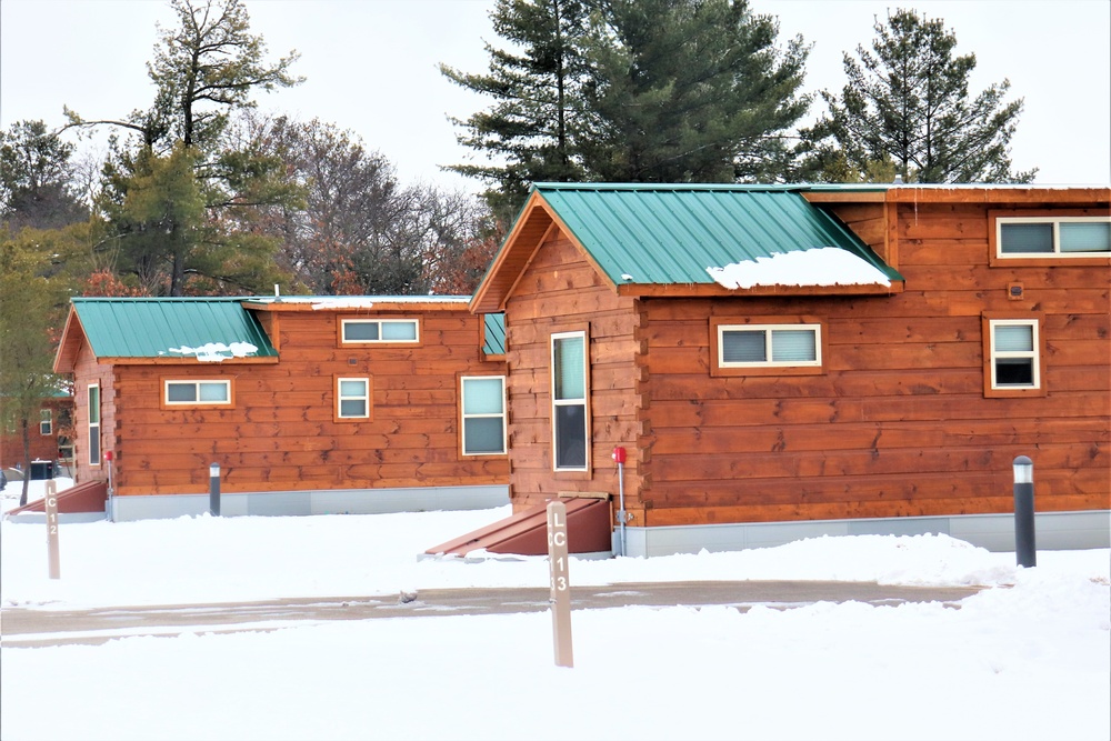 Cabins at Fort McCoy's Pine View Campground