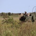 An High Mobility Artillery Rocket System (HIMARS) prepares to move into firing position