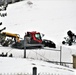 Snow groomer operations at Fort McCoy's Whitetail Ridge Ski Area