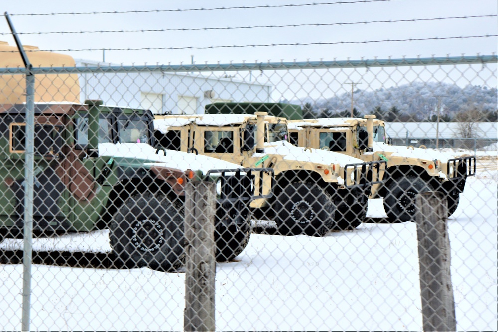 January 2021 training operations at Fort McCoy