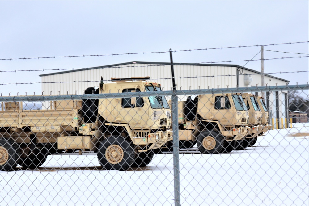 January 2021 training operations at Fort McCoy