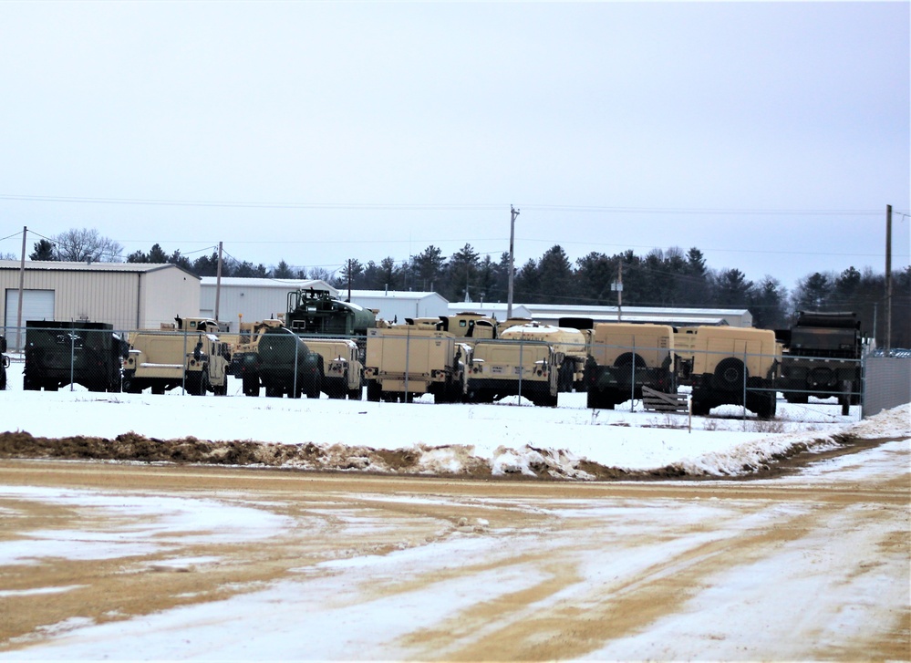 January 2021 training operations at Fort McCoy