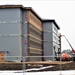 January 2021 barracks construction at Fort McCoy