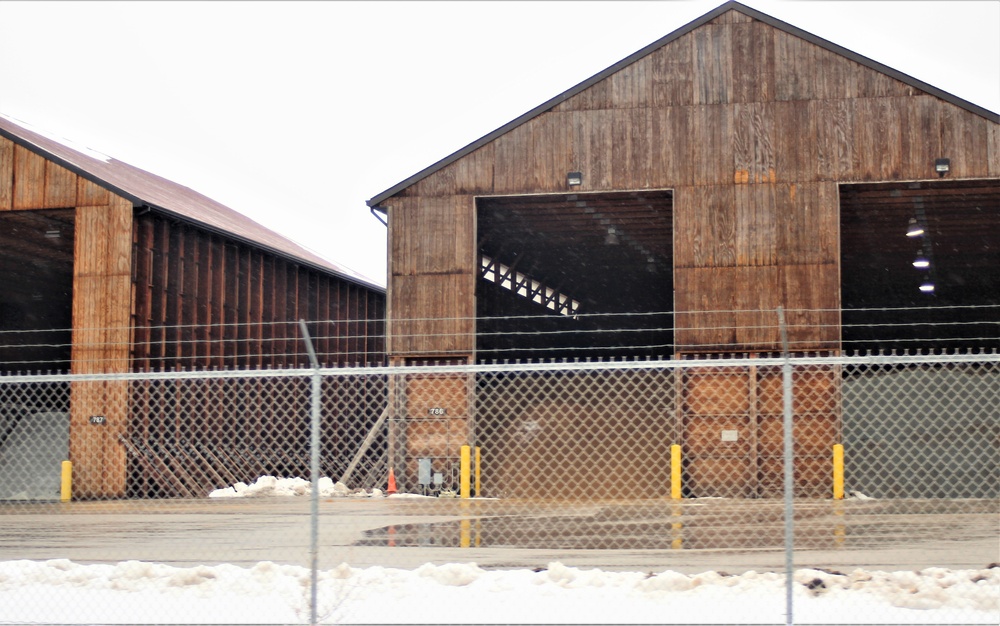New salt-sand storage facility in use at Fort McCoy