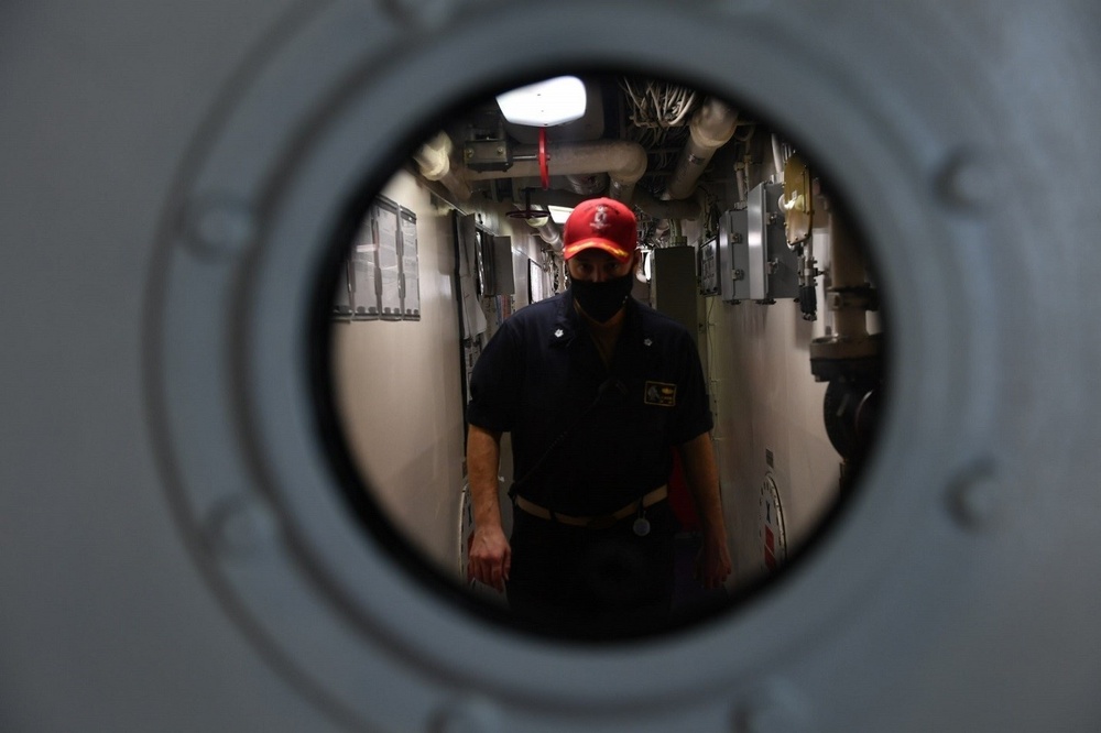USS Freedom Damage Control Training