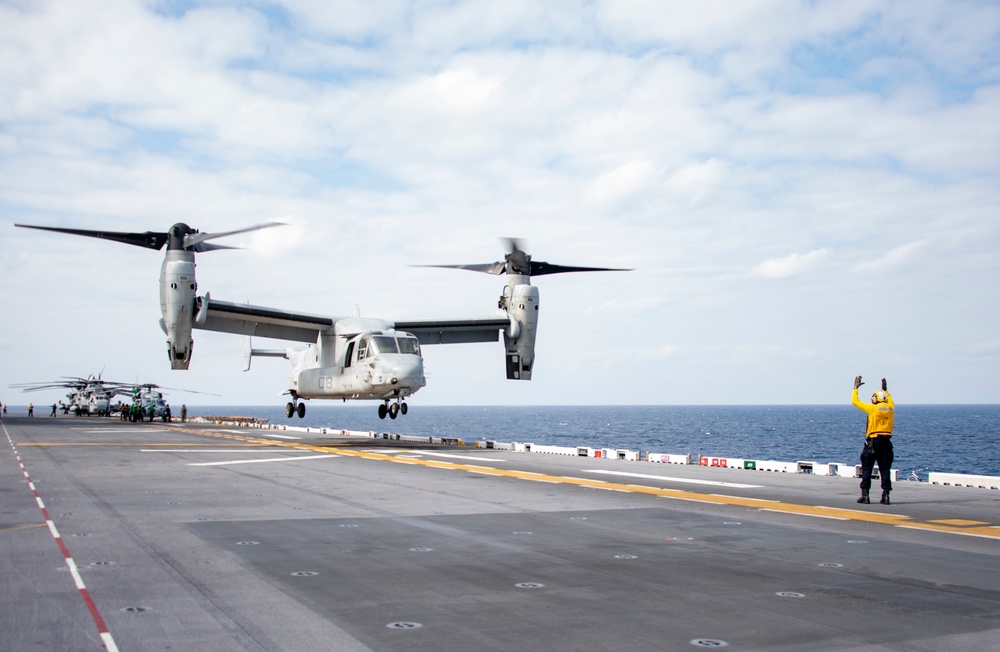 USS America Conducts Flight Operations