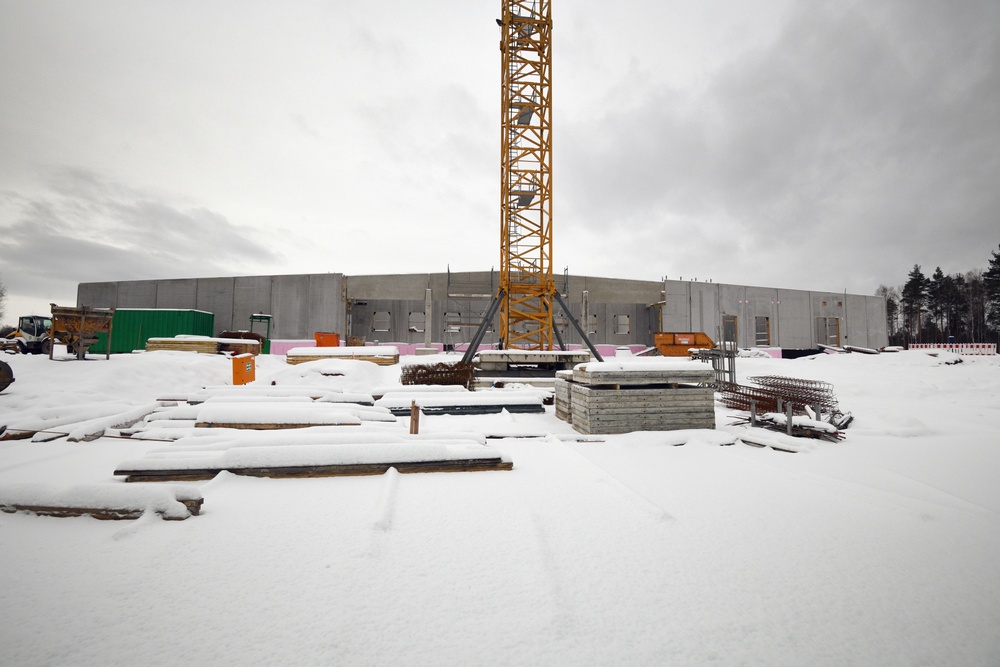 Construction site for future TSC Grafenwoehr