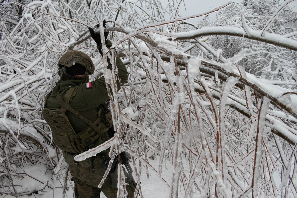 KFOR Polish Contingent conducts ABL patrol