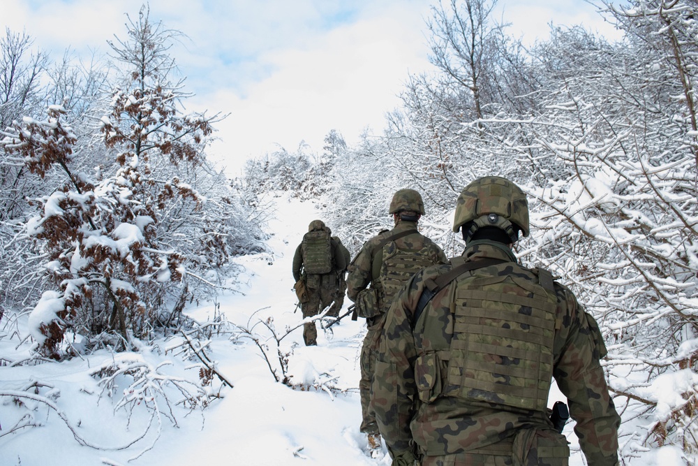 KFOR Polish Contingent conducts ABL patrol