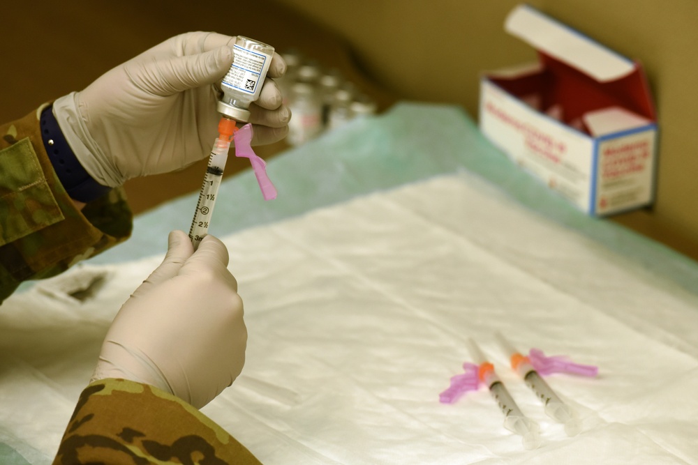 South Carolina National Guard Soldiers receive second COVID19 Moderna vaccination, others receive their first