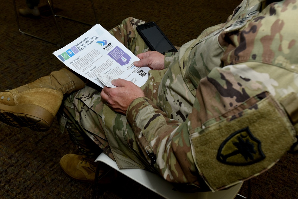 South Carolina National Guard Soldiers receive second COVID19 Moderna vaccination, others receive their first