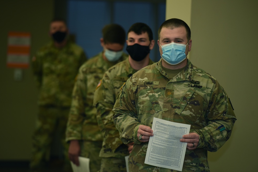 South Carolina National Guard Soldiers receive second COVID19 Moderna vaccination, others receive their first