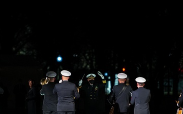 Navy Band performs during primetime inaugural special