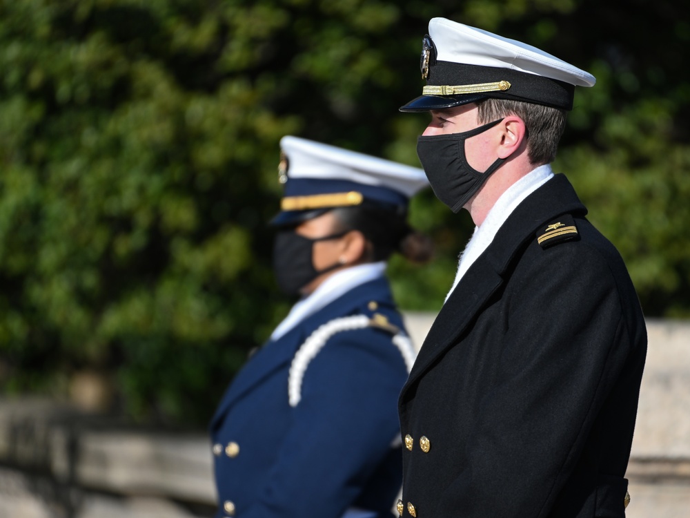 President Biden lays wreath