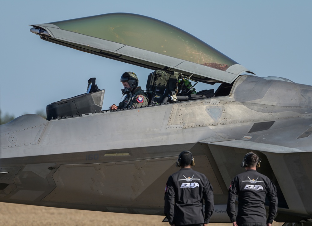 U.S. Air Force F-22 Demonstration