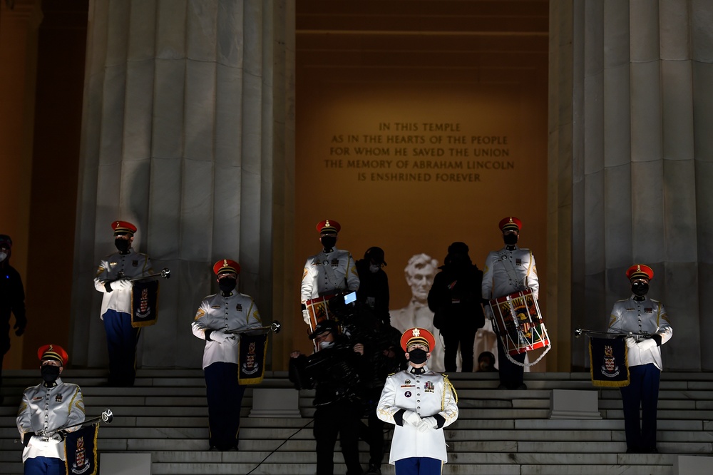 U.S. Army Band supports inauguration day