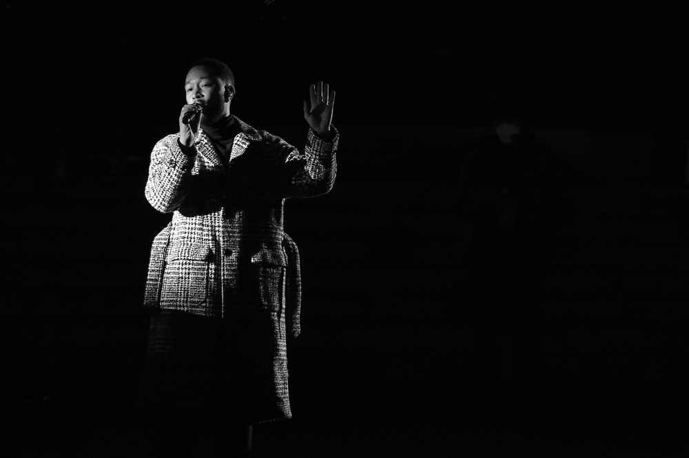 Inauguration celebration at Lincoln Memorial