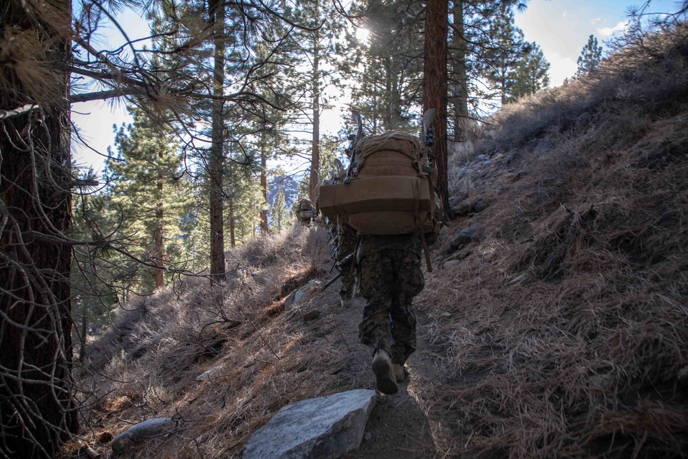 2nd Maintenance Battalion Mountain Warfare Conditioning Hike
