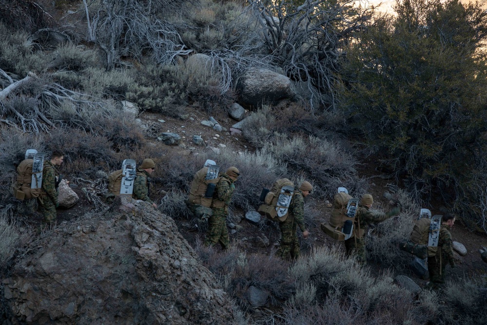 2nd Maintenance Battalion Mountain Warfare Conditioning Hike