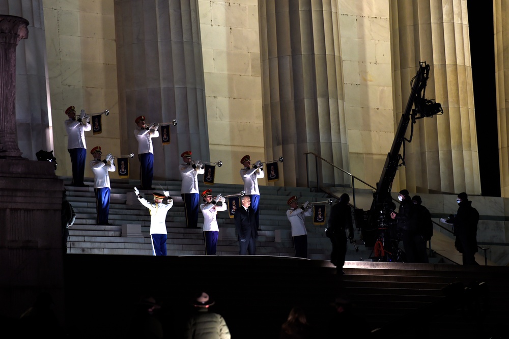 U.S. Army Band supports inauguration day