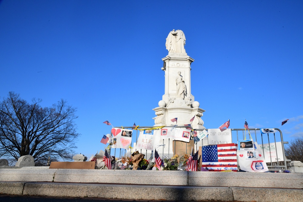 Memorial for Officer Brian Sicknick