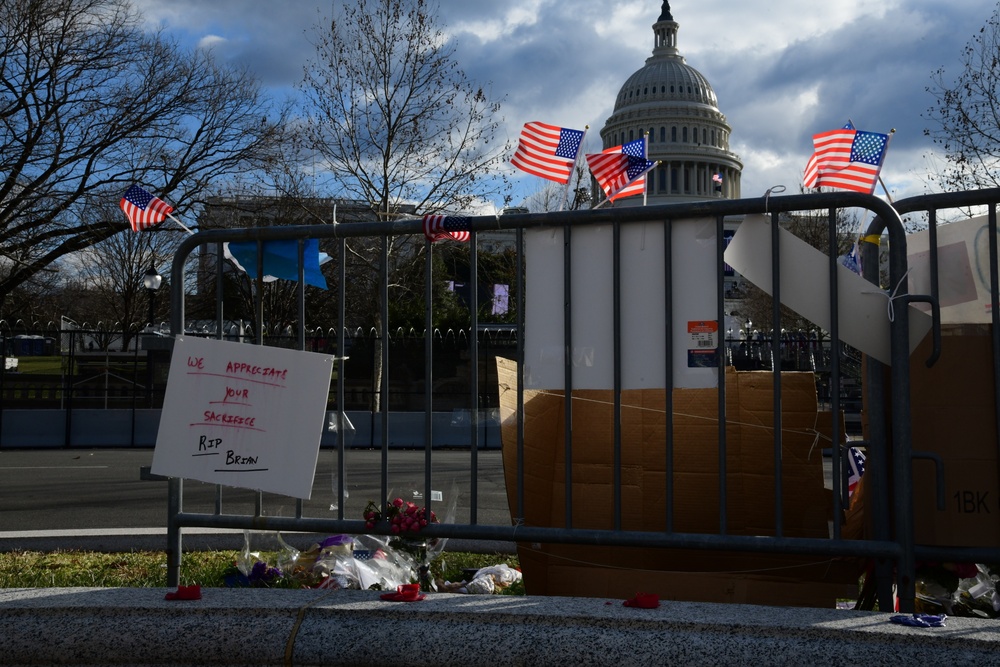 Memorial for Officer Brian Sicknick