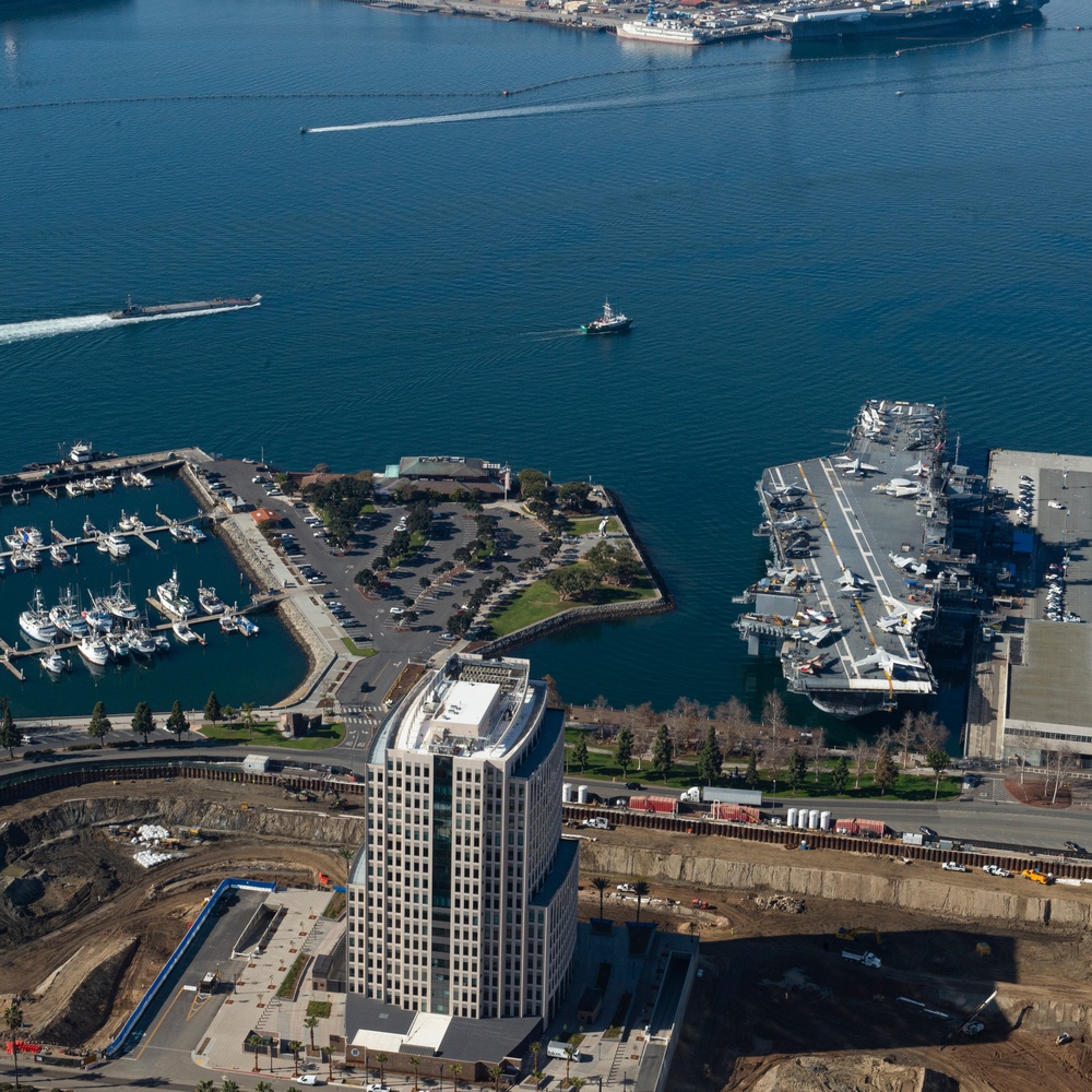 Aerial Photo of Navy Region Southwest Headquarters