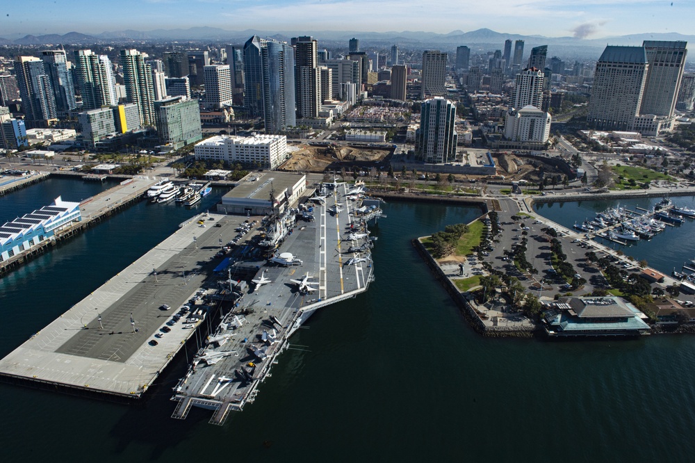 Aerial Photo of Navy Region Southwest Headquarters