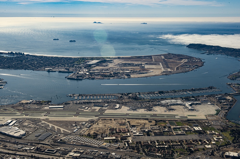 Aerial Photo of Naval Air Station North Island