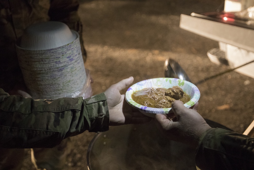 Czech Embassy Feeds Nebraska, Texas Guardsmen During Inauguration