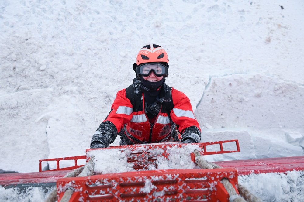Coast Guard Cutter Polar Star Arctic West Winter 2021