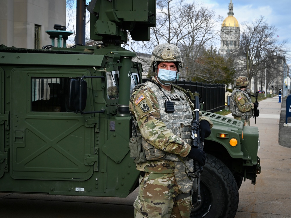 Connecticut Guard supports Connecticut State Capitol security