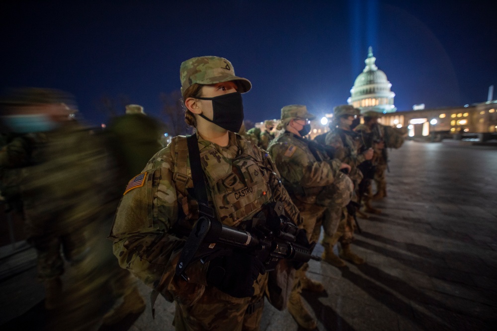 Oklahoma National Guard begins protecting Capitol Building