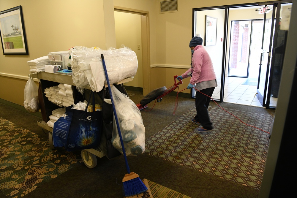 Lodge staff works to make Robins ‘home away from home’ for Airmen, visitors