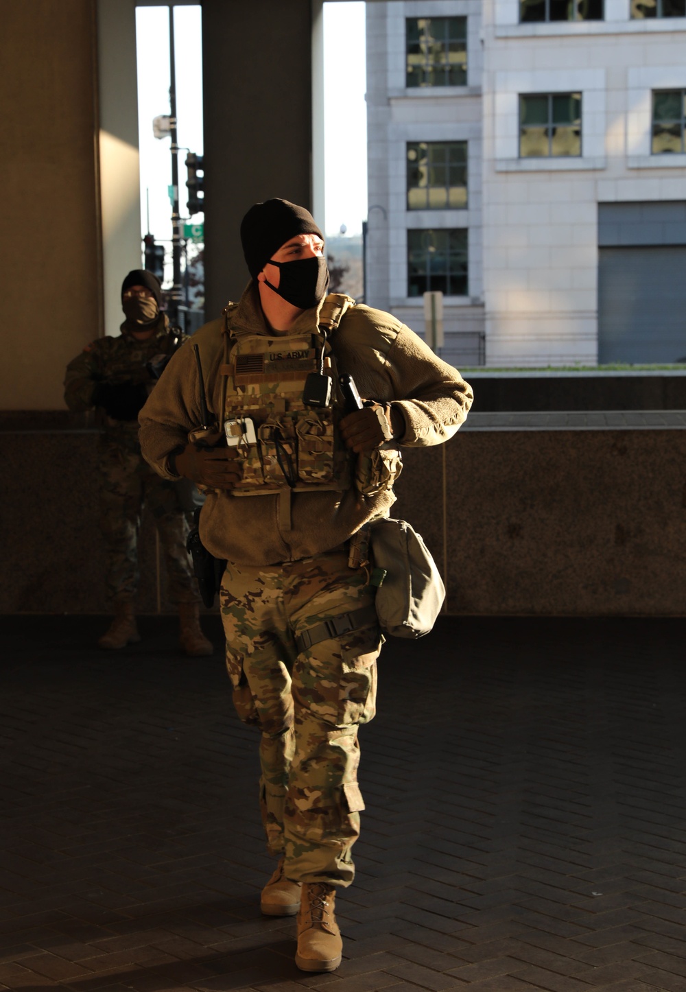 Military Police Patrol in Washington D.C.