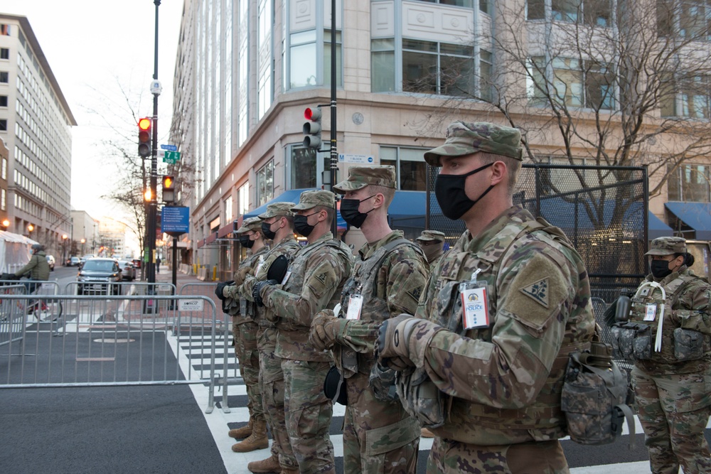 Connecticut Guard in Washington D.C.