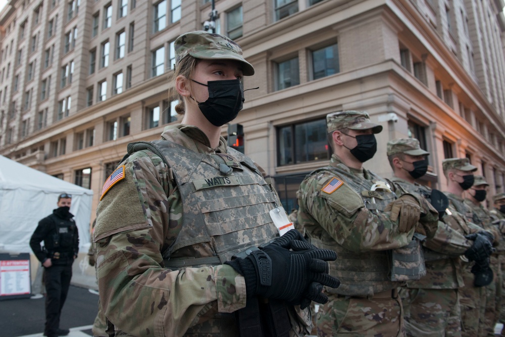 Connecticut Guard in Washington D.C.