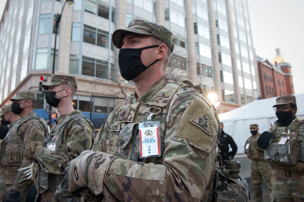 Connecticut Guard in Washington D.C.