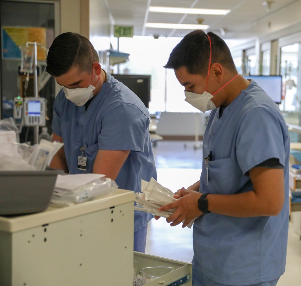 Army medics support Riverside hospital
