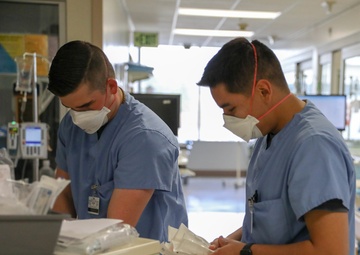 Army medics support Riverside hospital